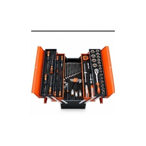 ⁦طقم عدة 77 قطعة شنطة صاج 5 درج HARDEN – 510777⁩ - الصورة ⁦2⁩