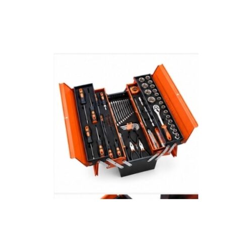 ⁦طقم عدة 77 قطعة شنطة صاج 5 درج HARDEN – 510777⁩ - الصورة ⁦5⁩