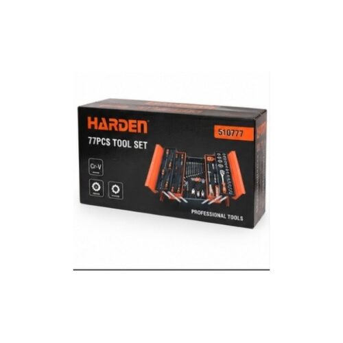 ⁦طقم عدة 77 قطعة شنطة صاج 5 درج HARDEN – 510777⁩ - الصورة ⁦10⁩