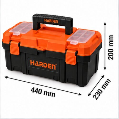 ⁦شنطة عدة بلاستيك 18 بوصة 440×230×200 مم HARDEN – 520303⁩ - الصورة ⁦10⁩