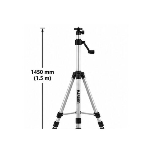 ⁦حامل ميزان ليزر ثلاثي ألومنيوم 1.5 متر + أدابتر HARDEN – 581014⁩ - الصورة ⁦2⁩