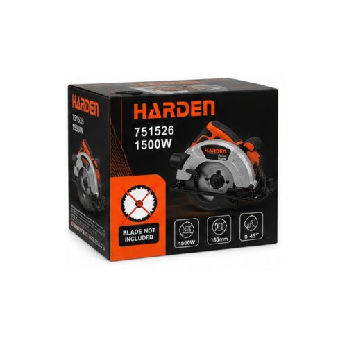 ⁦منشار صينية 7¼ بوصة 1500 وات بدون سلاح HARDEN – 751526⁩ - الصورة ⁦12⁩